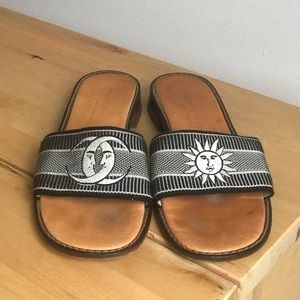 Stubs and Wootton Sun and Moon sandals slides